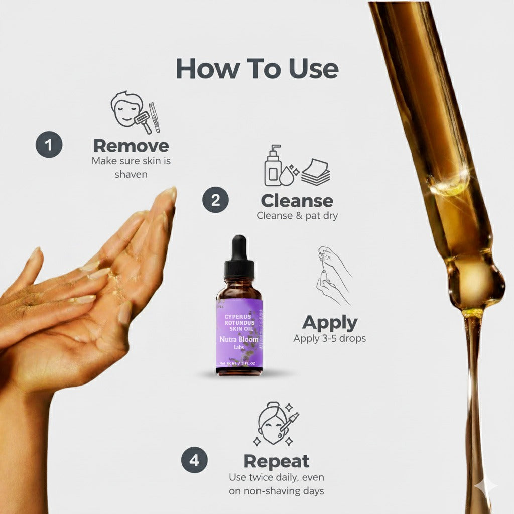 Cyperus Rotundus Skin Oil - The Original Formula