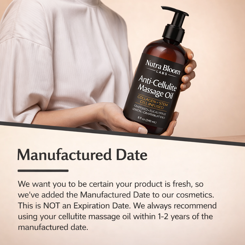 Vegan Anti-Cellulite Massage Oil