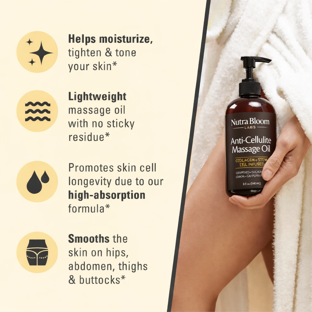 Vegan Anti-Cellulite Massage Oil