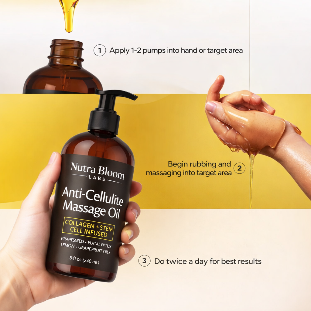 Vegan Anti-Cellulite Massage Oil