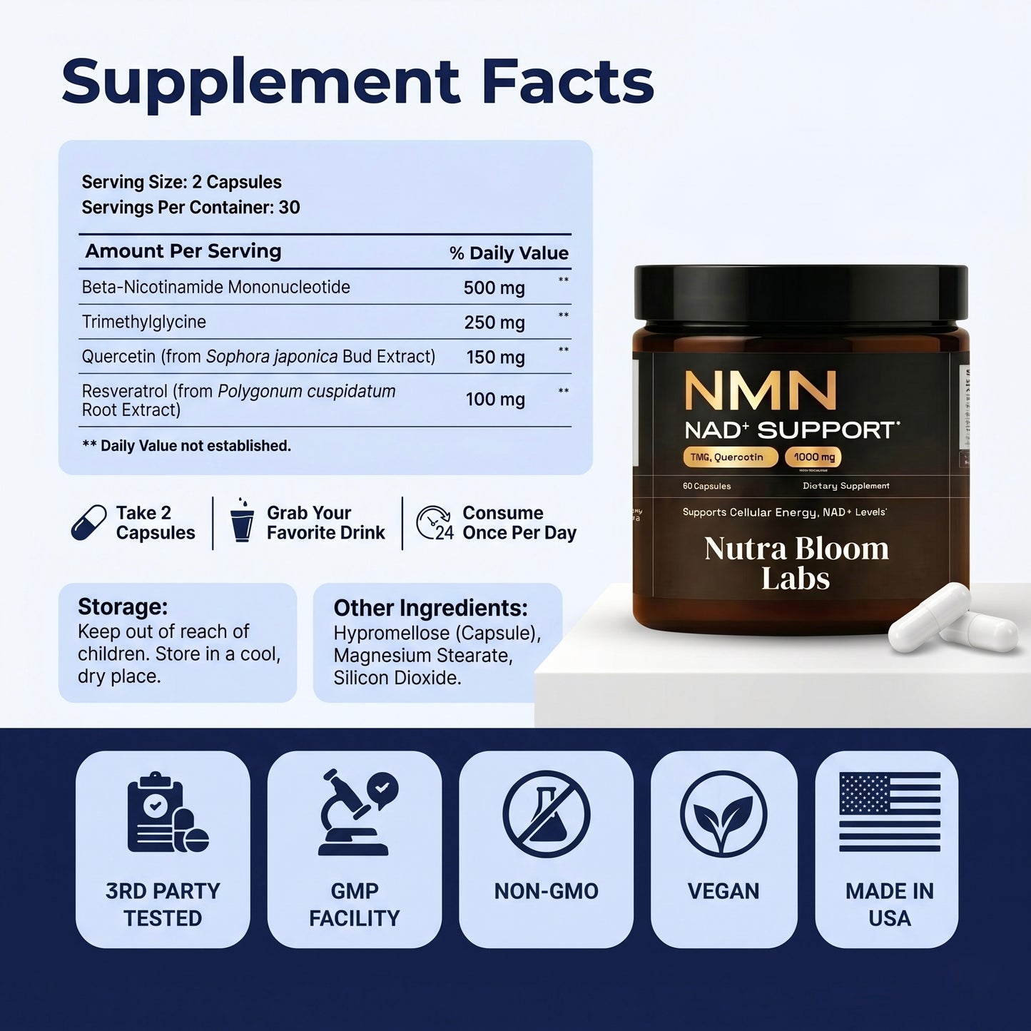 NMN - Anti Aging Support Formula